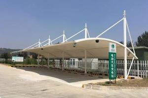 普宁县膜结构停车棚